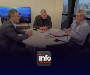 Augusto Pastore recibió al intendente de Santa Rosa de Calamuchita para repasar obras en marcha